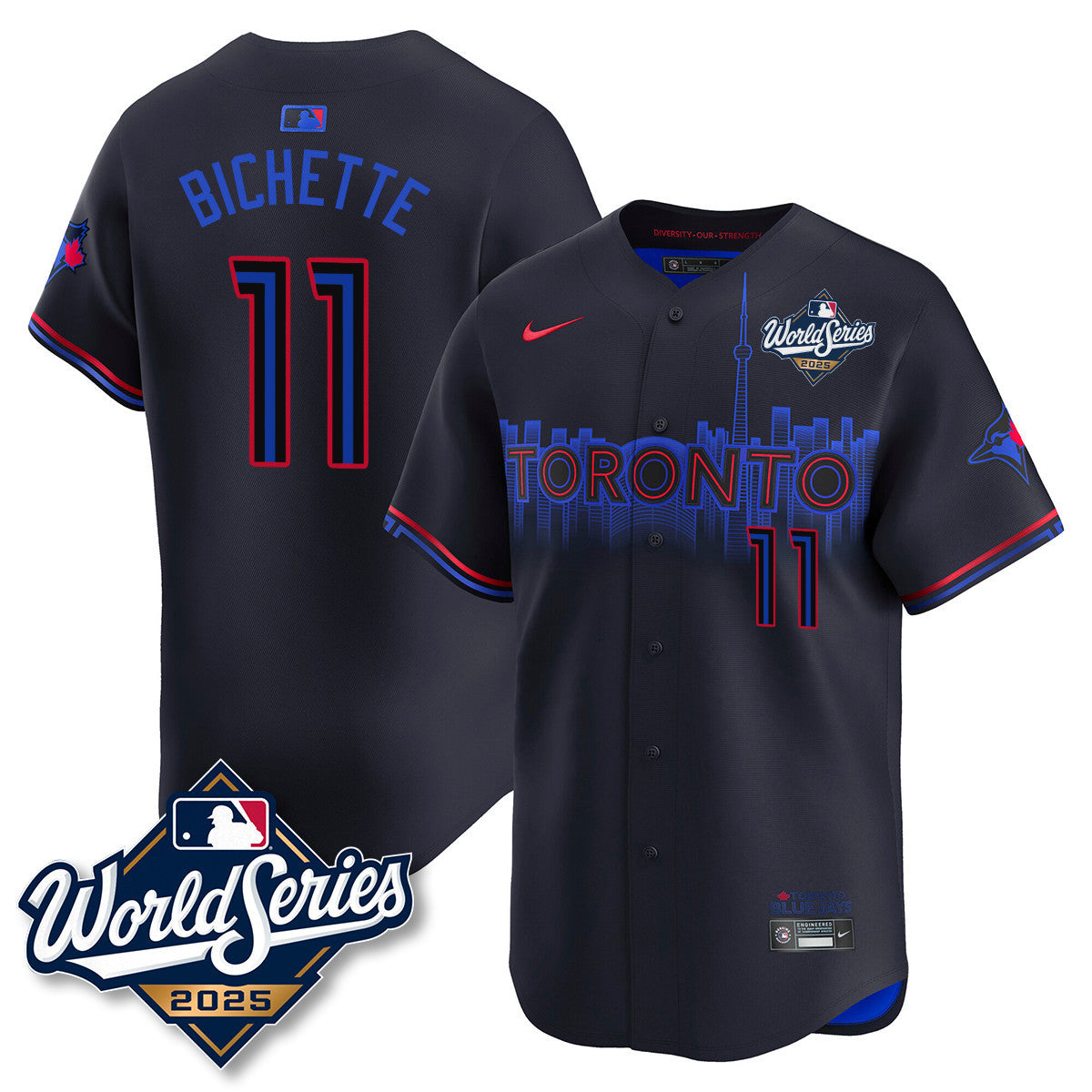 TOR 2025 World Series Jersey - Stitched