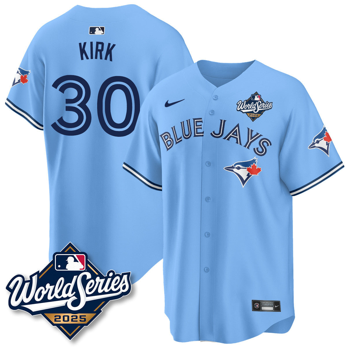 TOR 2025 World Series Jersey - Stitched