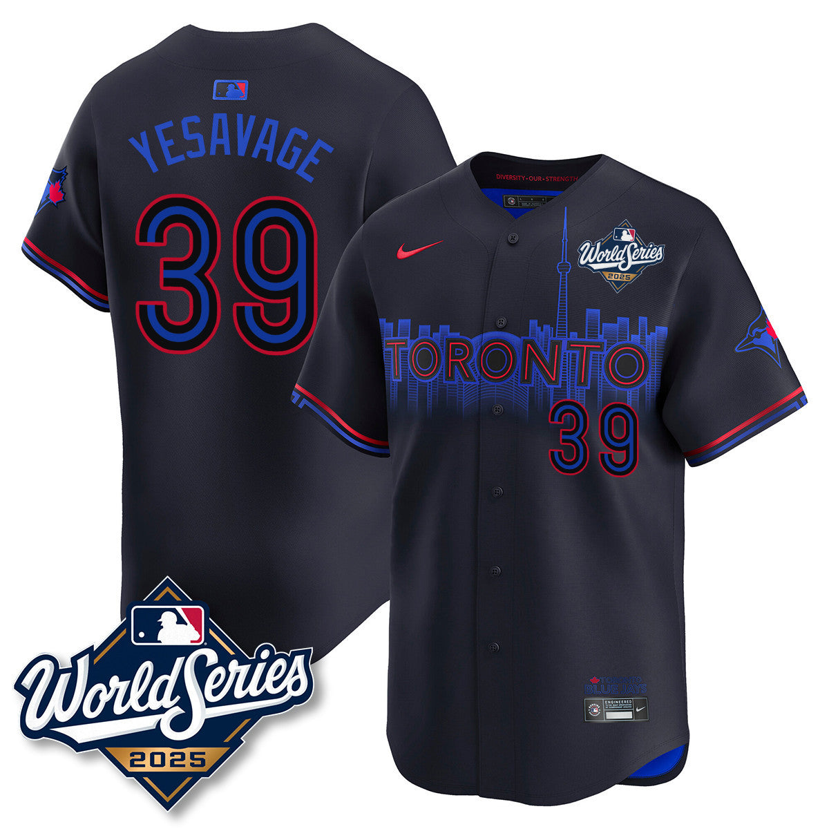 TOR 2025 World Series Jersey - Stitched