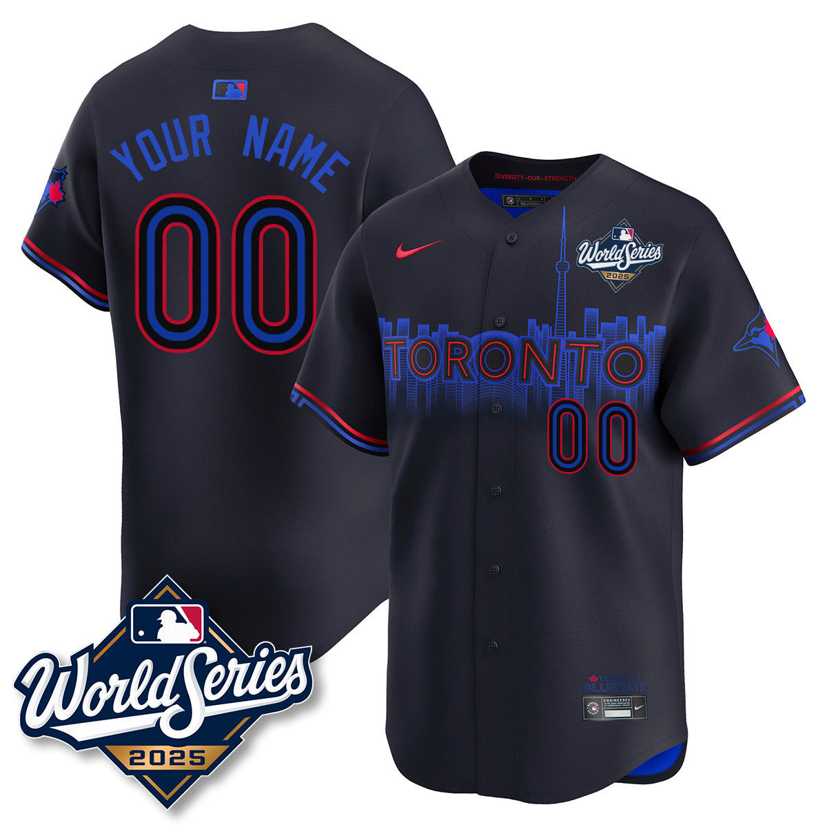 TOR 2025 World Series Jersey - Stitched
