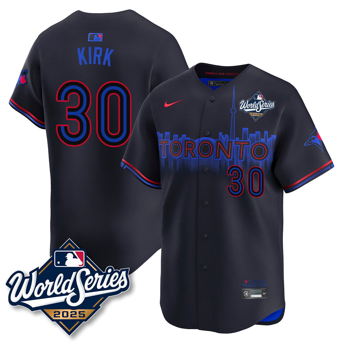 TOR 2025 World Series Jersey - Stitched