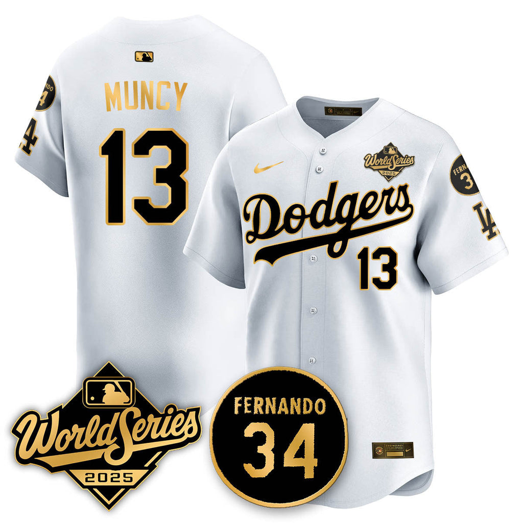LAD 2025 World Series Champions Jersey N1 - Stitched