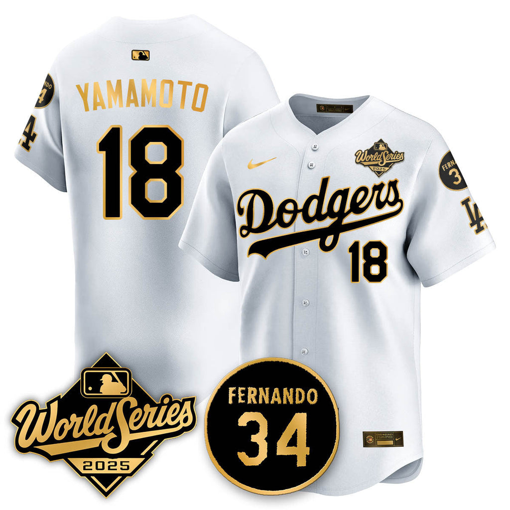 LAD 2025 World Series Champions Jersey N1 - Stitched