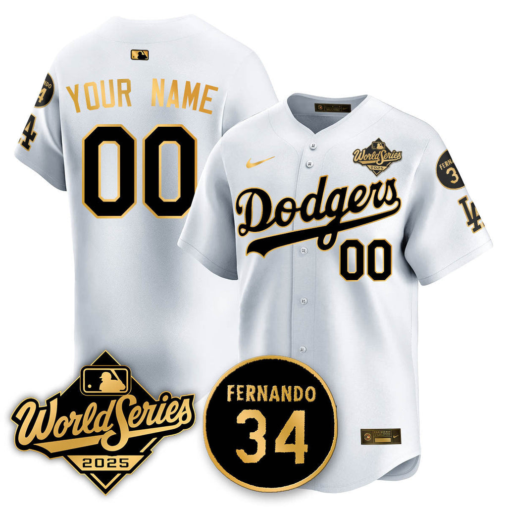 LAD 2025 World Series Champions Jersey N1 - Stitched