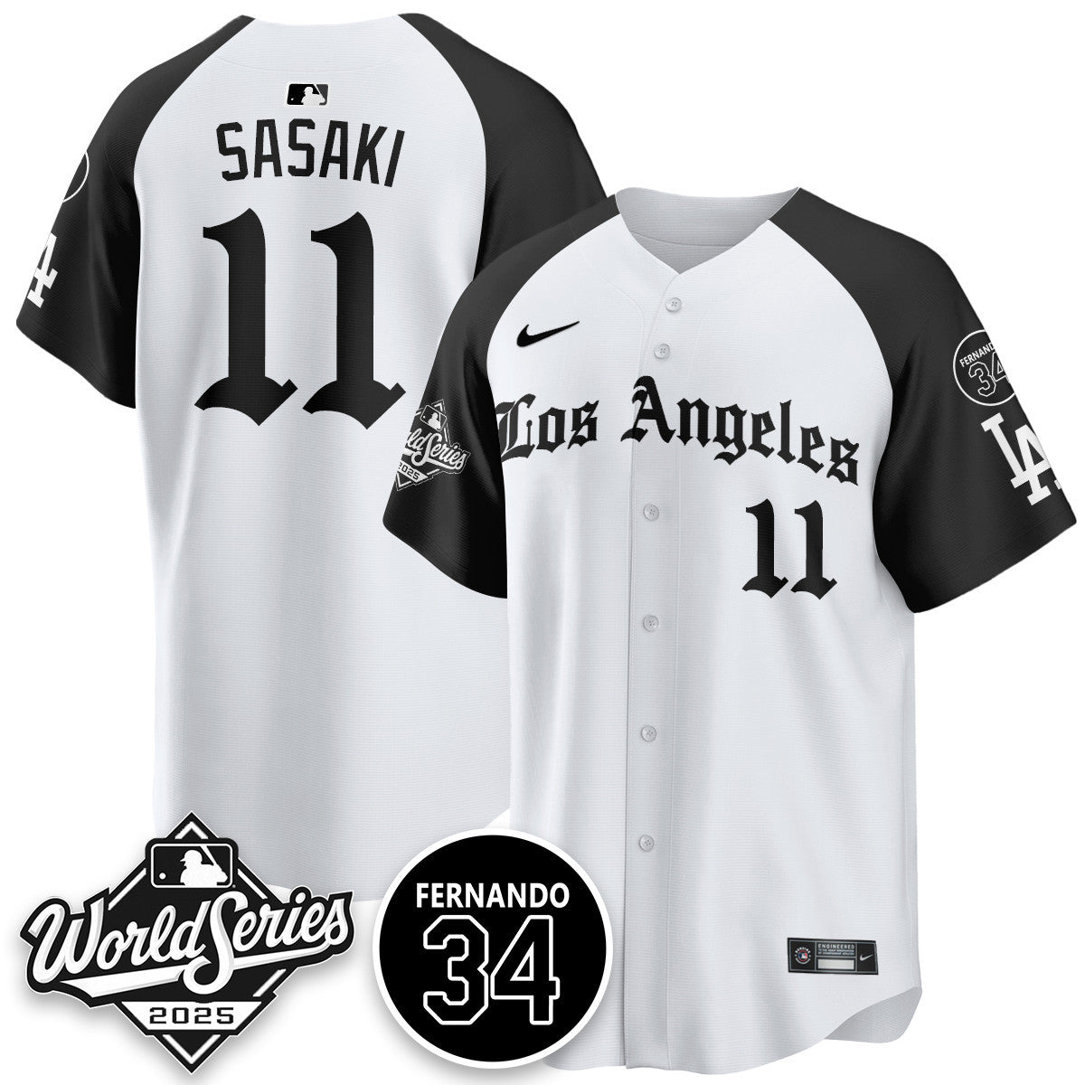 LAD 2025 Gothic NL Champions Jersey - Stitched