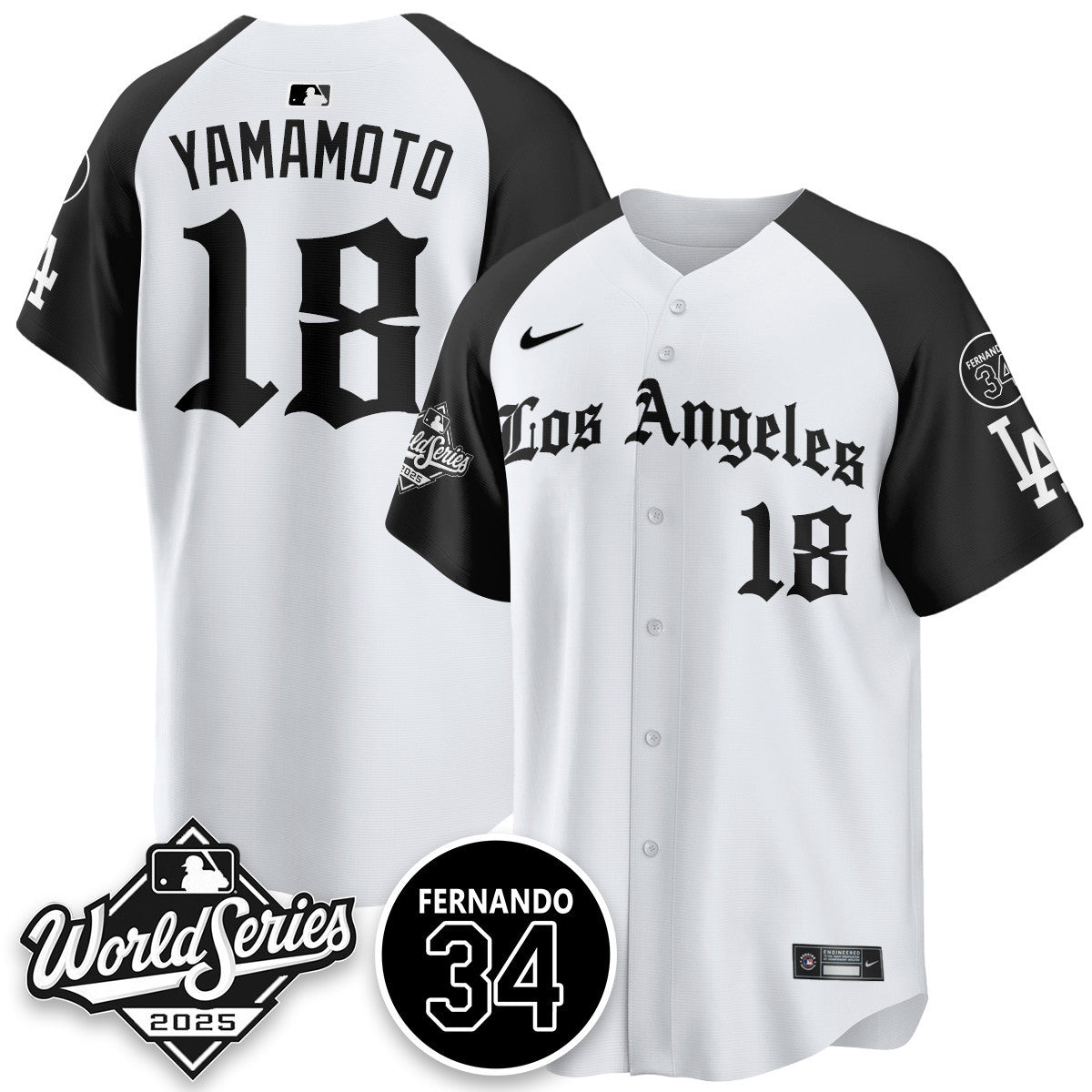LAD 2025 Gothic NL Champions Jersey - Stitched