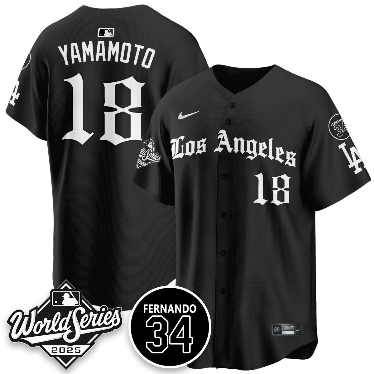 LAD 2025 Gothic NL Champions Jersey - Stitched