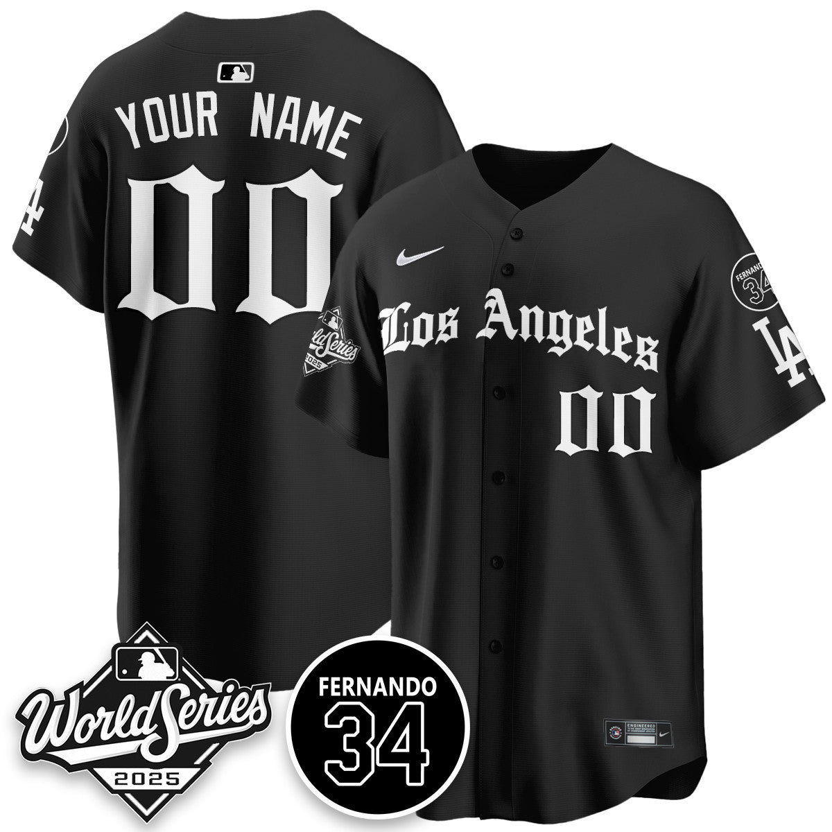 LAD 2025 Gothic NL Champions Jersey - Stitched