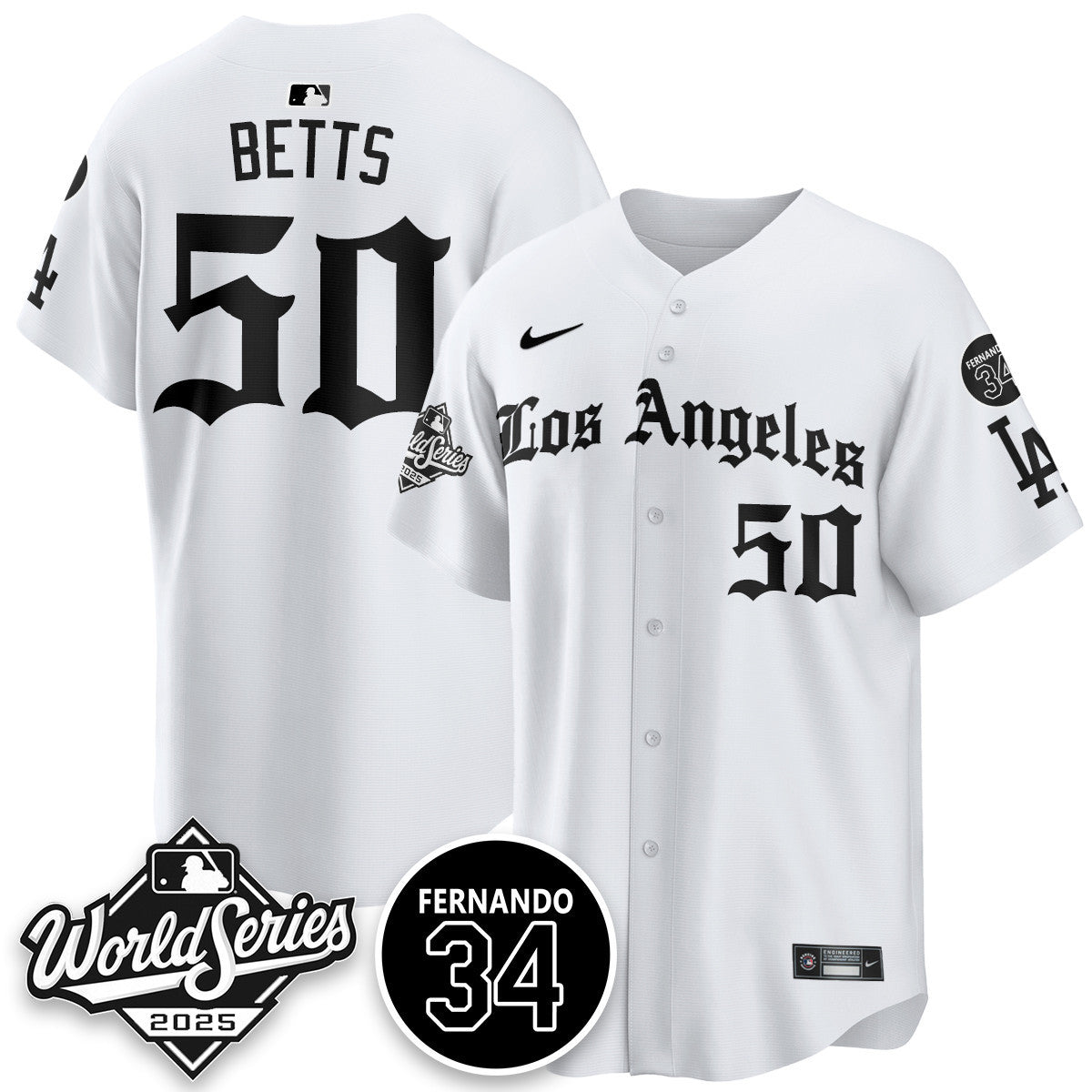 LAD 2025 Gothic NL Champions Jersey - Stitched