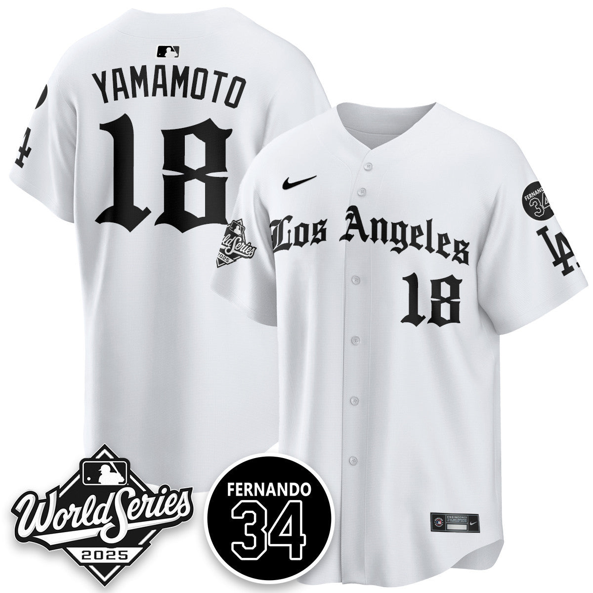 LAD 2025 Gothic NL Champions Jersey - Stitched