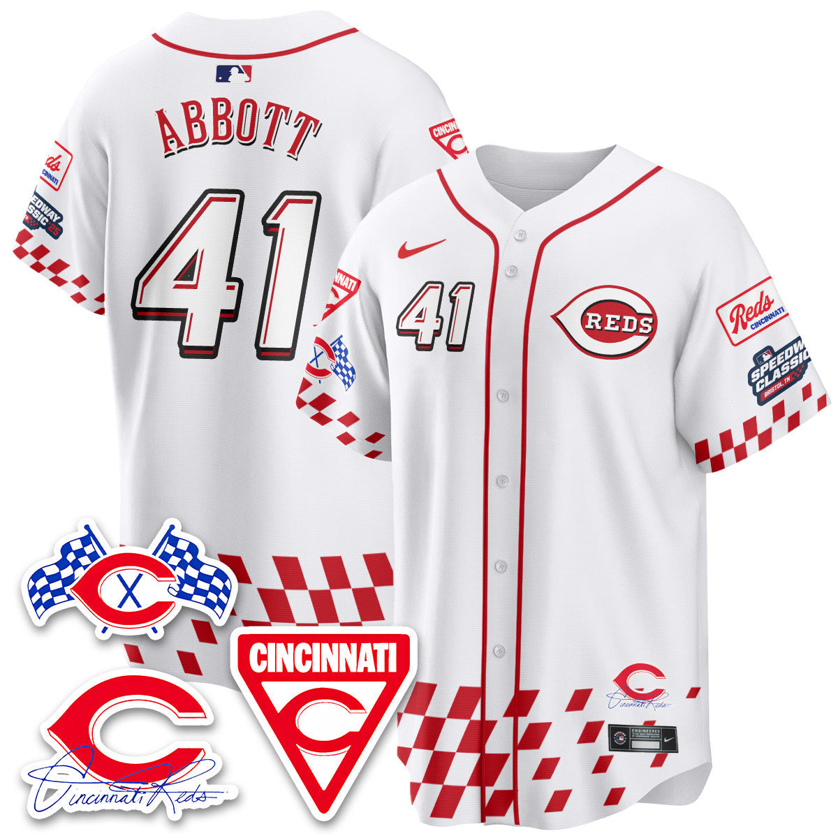 CIN 2025 Speedway Limited Jersey V2 - Stitched