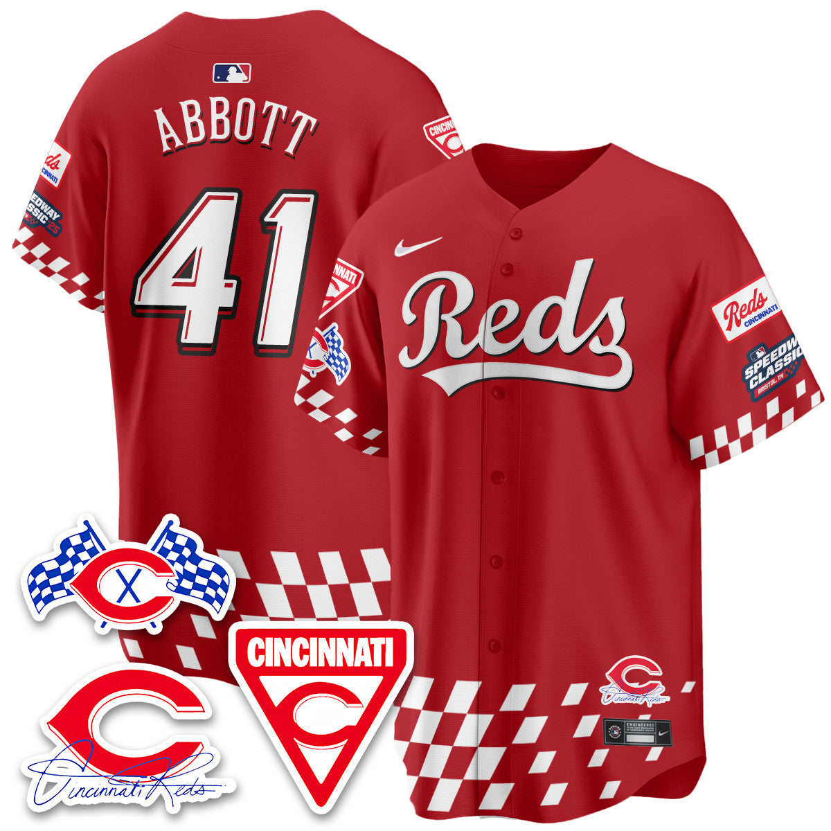 CIN 2025 Speedway Limited Jersey V2 - Stitched