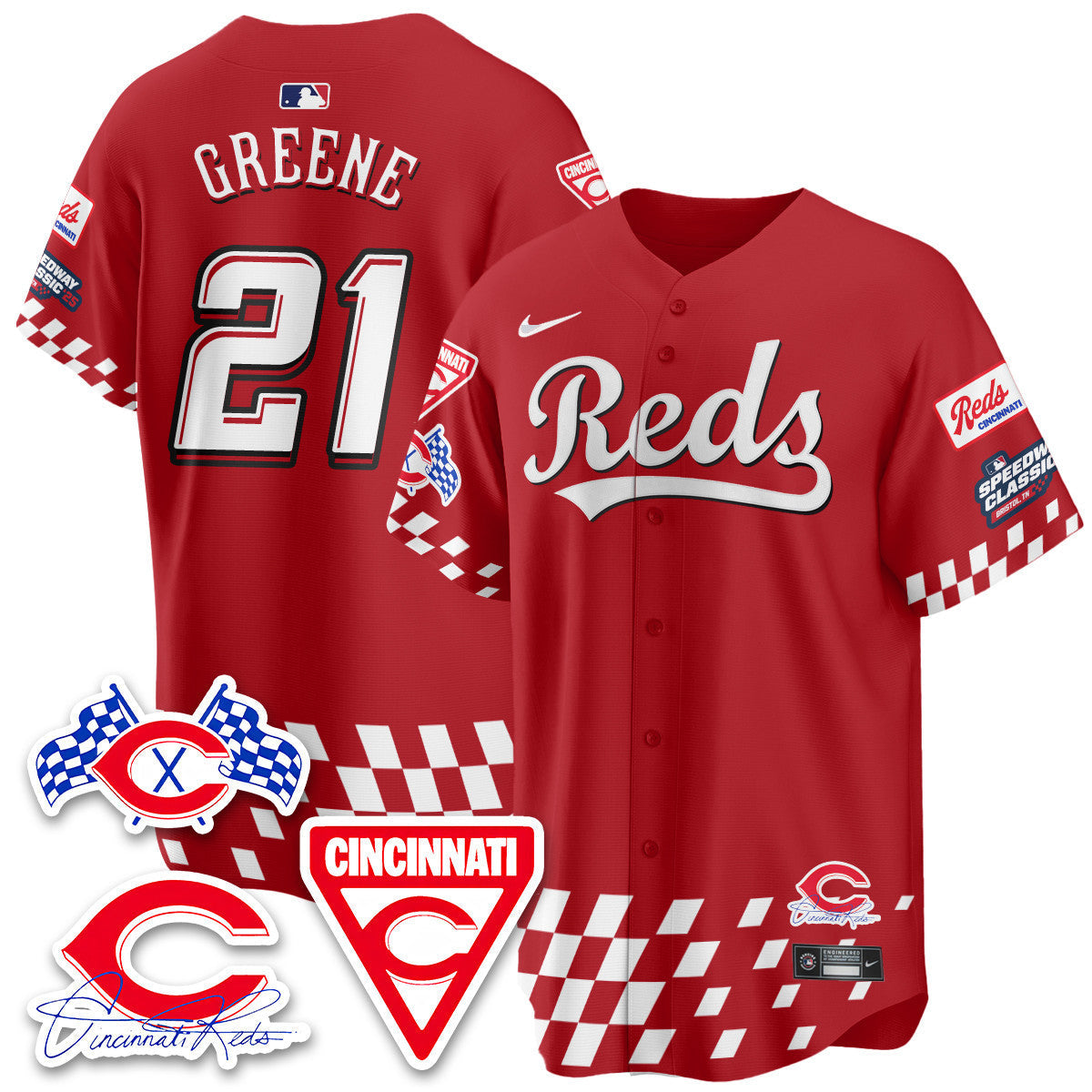 CIN 2025 Speedway Limited Jersey V2 - Stitched