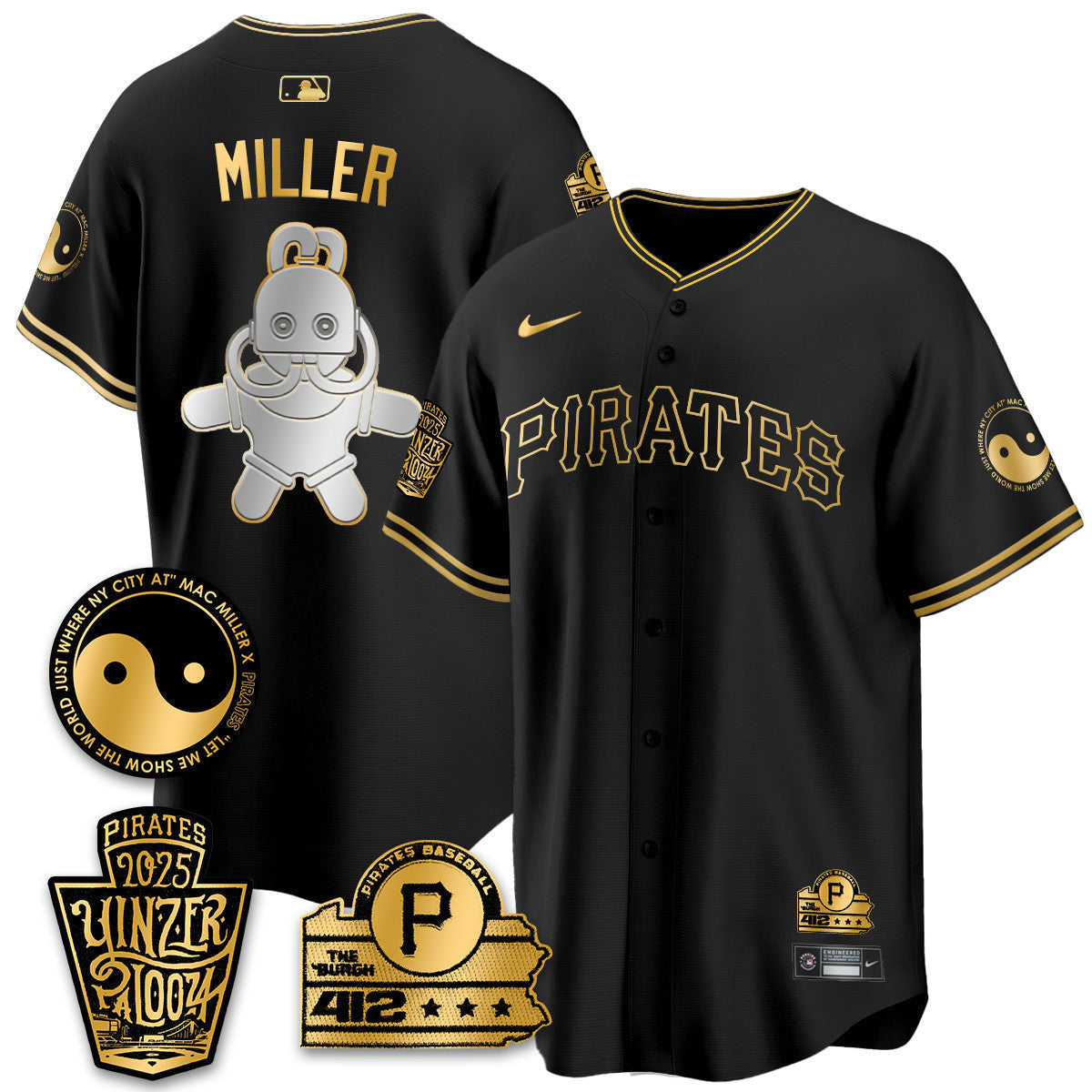 PIT Yinzerpalooza 2025 Limited Jersey - Stitched
