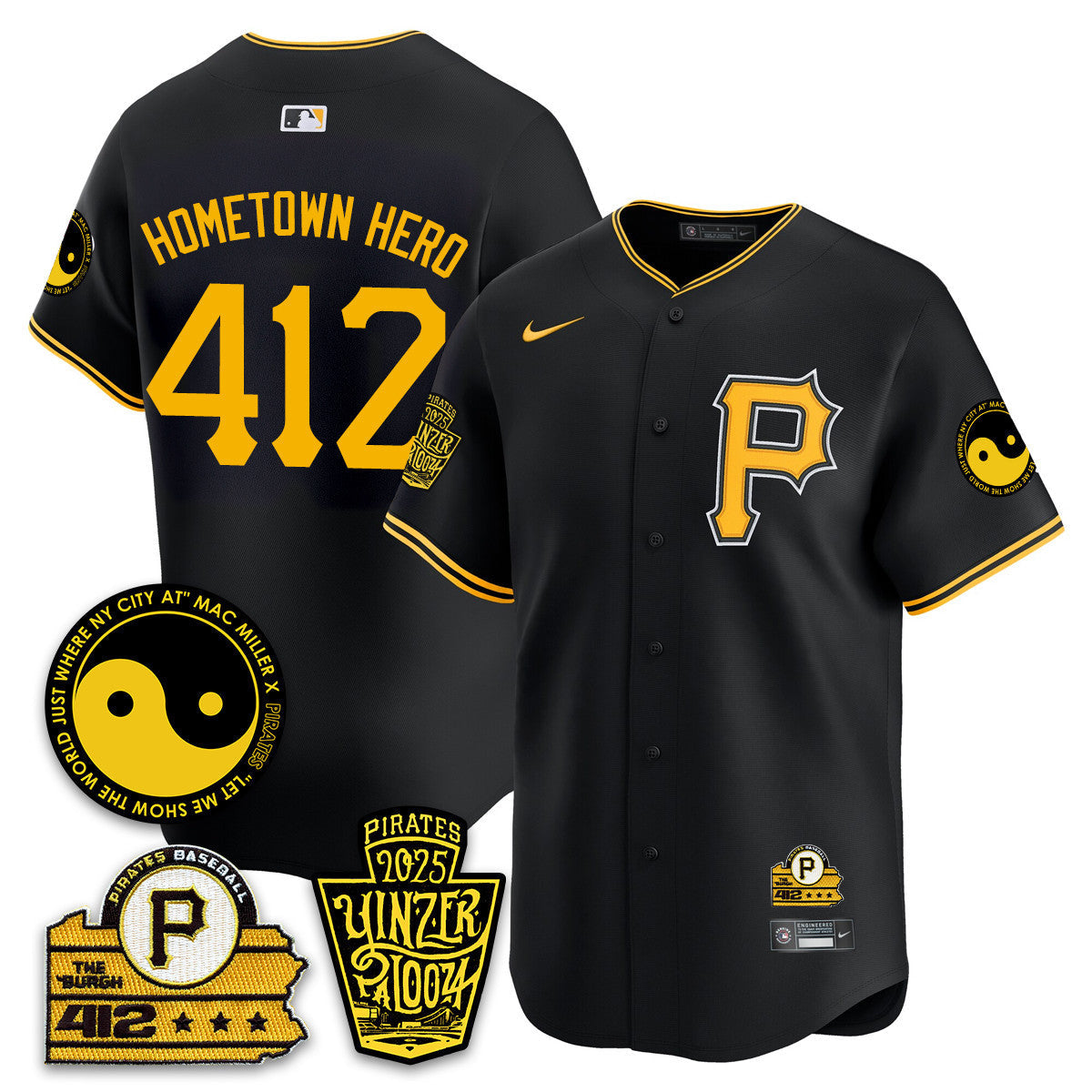 PIT Yinzerpalooza 2025 Limited Jersey - Stitched