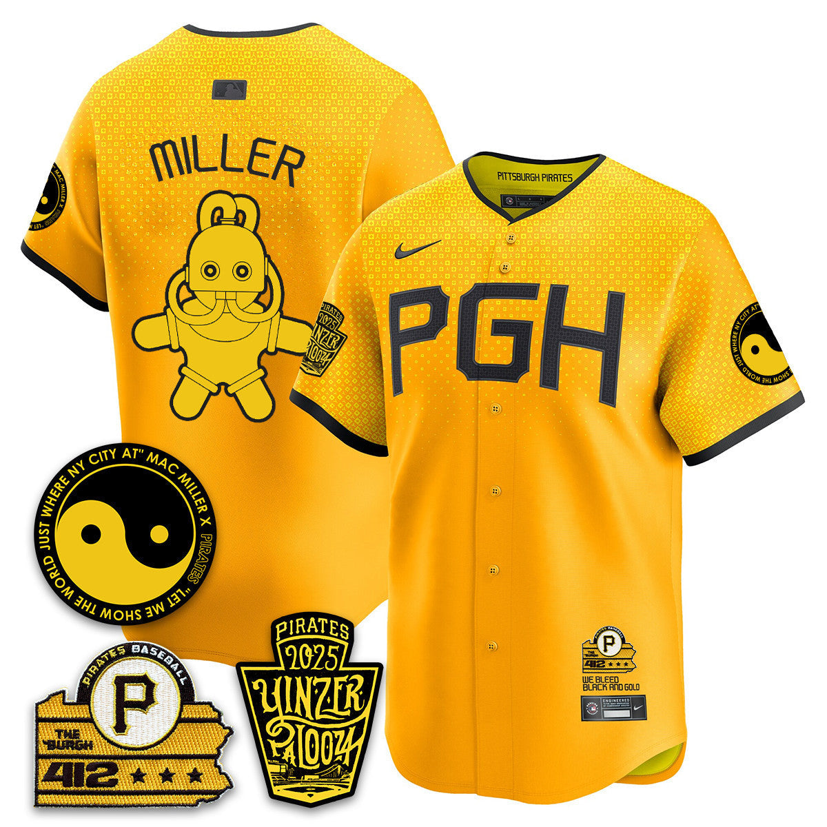 PIT Yinzerpalooza 2025 Limited Jersey - Stitched