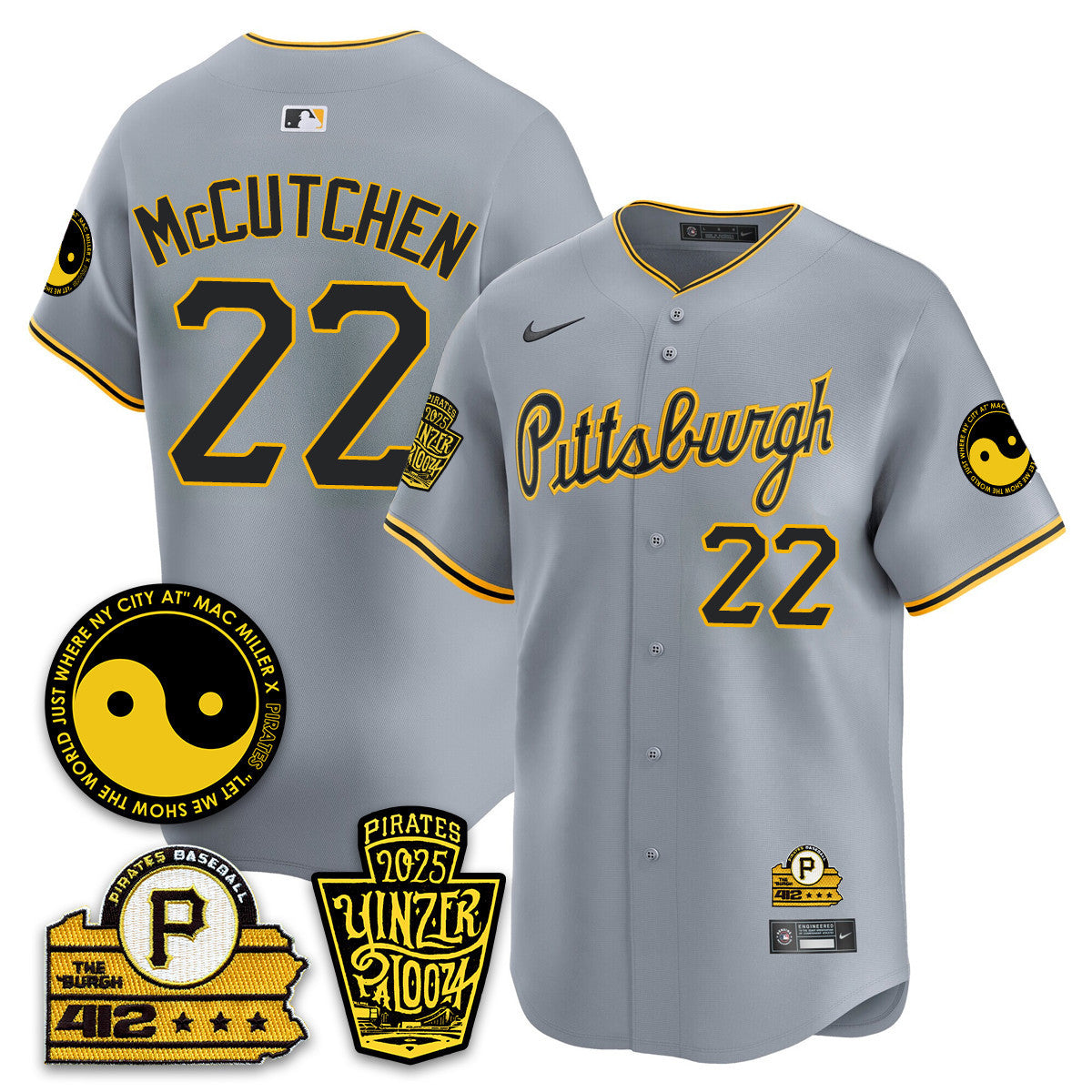 PIT Yinzerpalooza 2025 Limited Jersey - Stitched