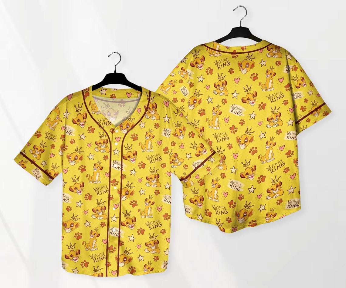 Vibrant Yellow Cartoon Animal Print Short Sleeve Shirt - Fun &amp; Stylish Summer Wear For Kids